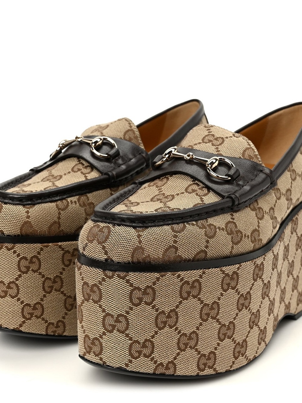 Gucci Horsebit Platform Loafers - 39